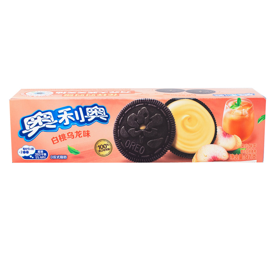 Oreo White Peach Oolong Cookies (China) - 97g