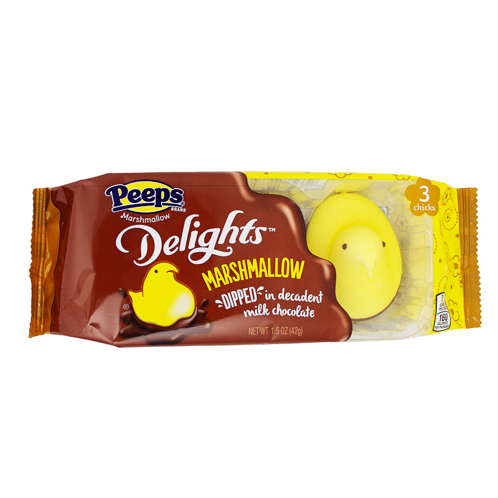 Peeps Milk Chocolate Covered Marshmallow - 1oz