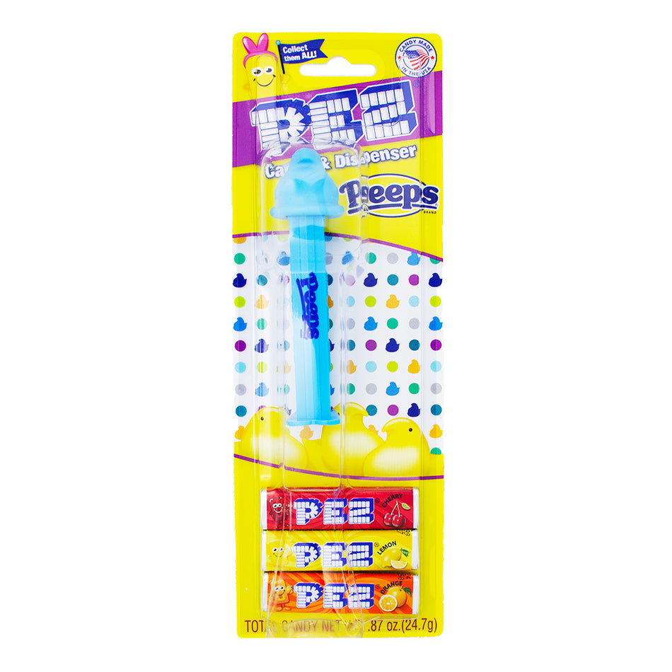 Pez Peeps Blue Chick