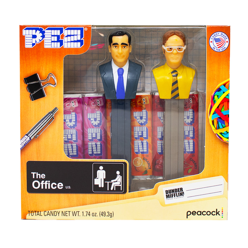 Pez The Office Gift Set Michael/Dwight