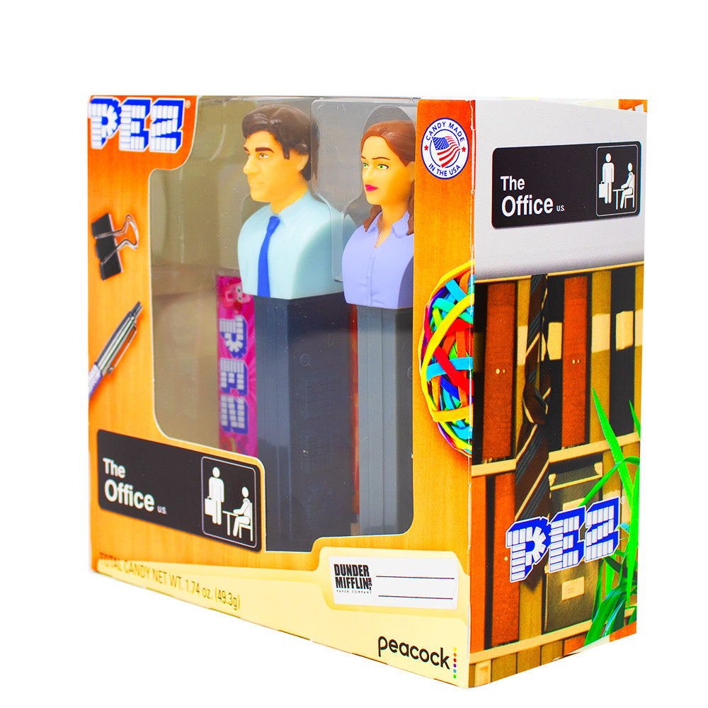 Pez The Office Gift Set Jim/Pam