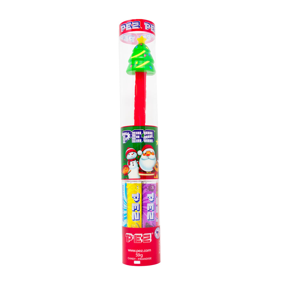 Pez Christmas Tube - Tree (Red)