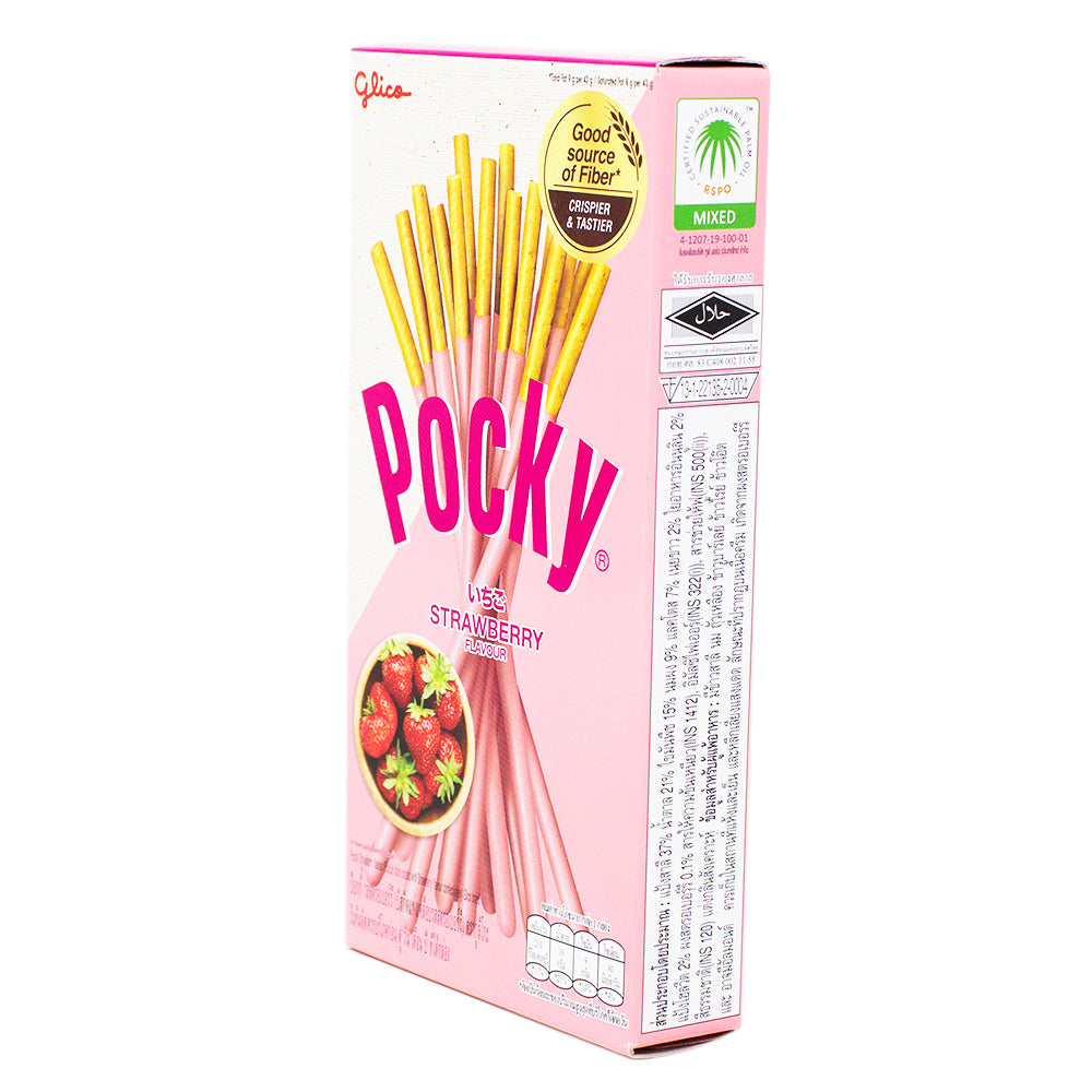 Glico Pocky Strawberry (Thailand) - 43g