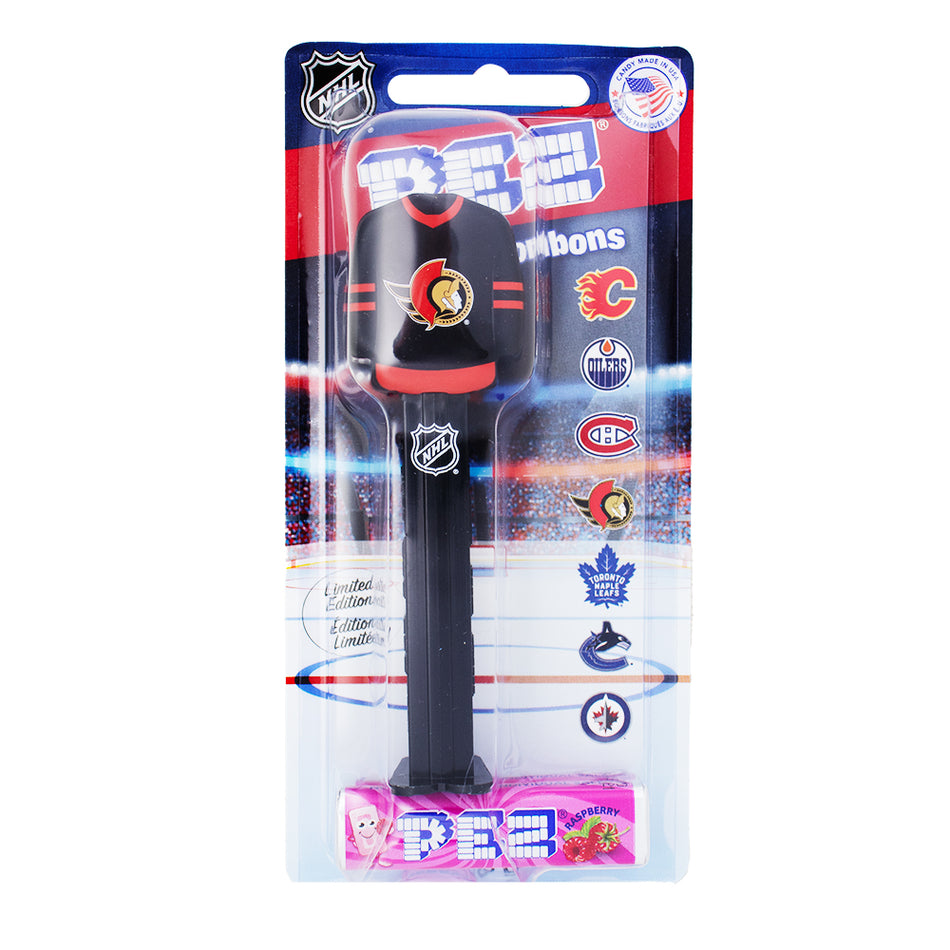 Pez NHL Jersey Senators - PEZ Candy Dispensers - PEZ Candy