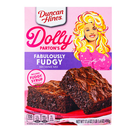 Dolly Parton Double Fudge Brownie Mix - 17.6oz