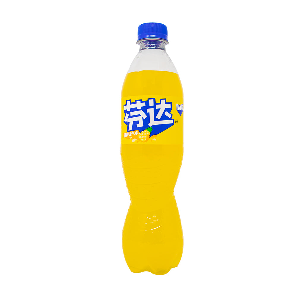 Fanta Pineapple Soda (China) - 500mL