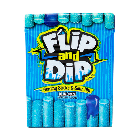 Candy Flip and Dip Gumy Sticks & Sour Dip - 3.4oz