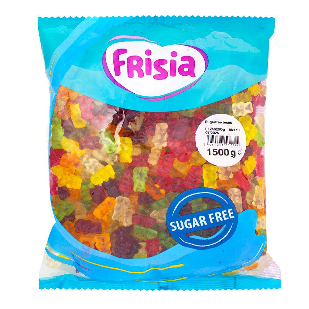 Astra Sweets Frisia - Gummy Bears - Sugar Free Candy -- 1.5kg