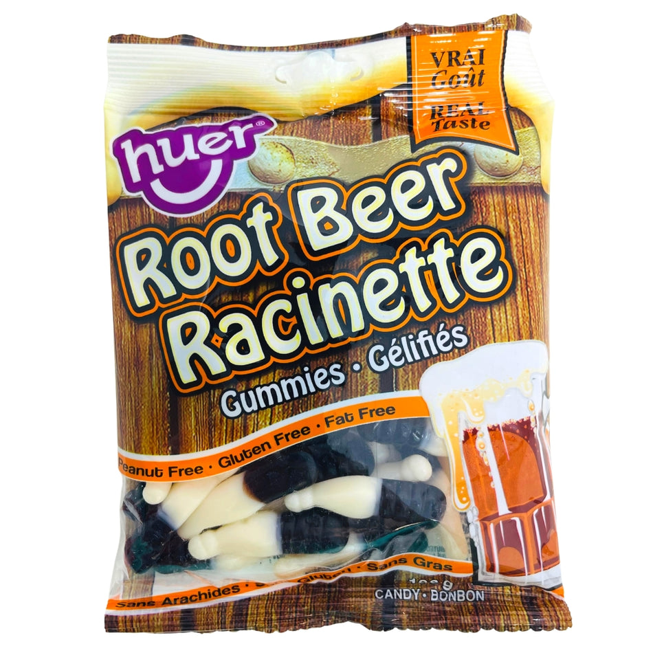 Huer Rootbeer Gummy Bottles - 120g