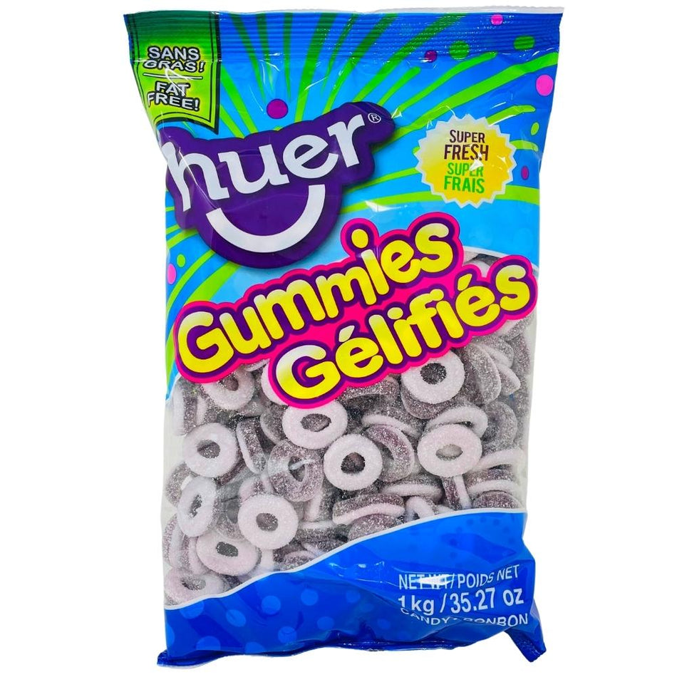 Huer Grape Rings Gummies - 1kg