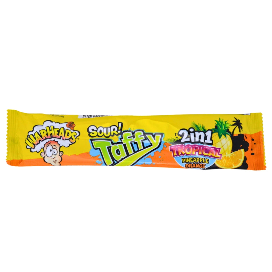 Warheads Sour Tropical Taffy 2in1 - 1.49oz