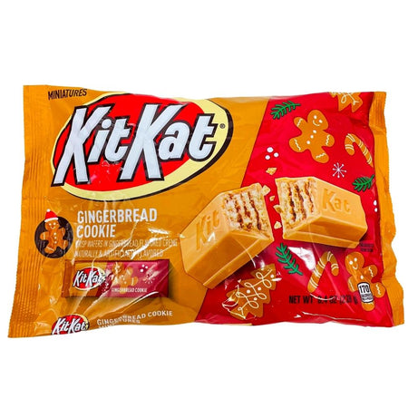 Kit Kat Gingerbread - 8.4oz, Kit Kat Gingerbread, Festive Chocolate Delight, Limited Edition Kit Kat, Holiday Season Treat, Gingerbread Flavored Chocolate, kit kat, kit kat chocolate, kit kat chocolate bar, kit kat chunky, kit kat limited edition, kit kat gingerbread