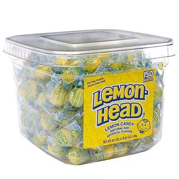 Lemonhead Candy Tub - 150 pieces