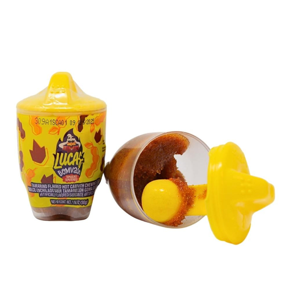 Lucas Bom-Vaso Tamarindo 10ct - Mexican Candy - Bubble Gum