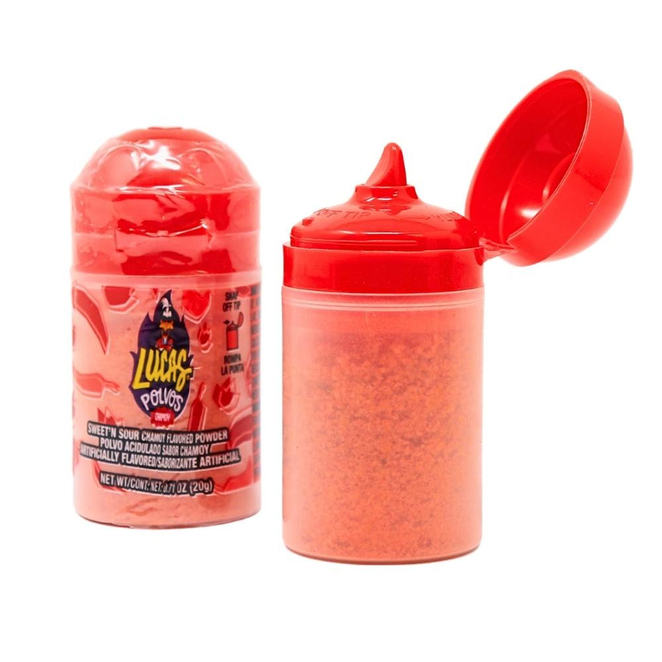 Lucas Polvos Chamoy Powder Candy - 10ct-Lucas Candy Powder-Chamoy-Sour Candy