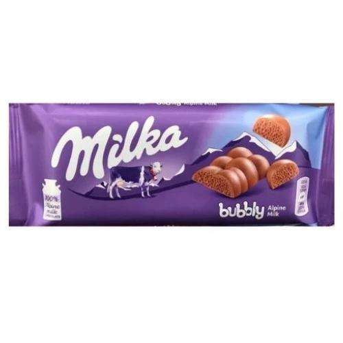 Milka Bubbly Chocolate Bar