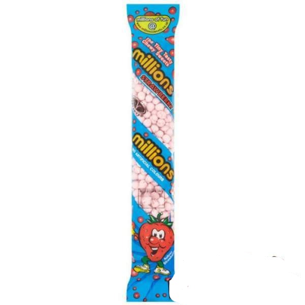 Millions Strawberry Tubes - 60g