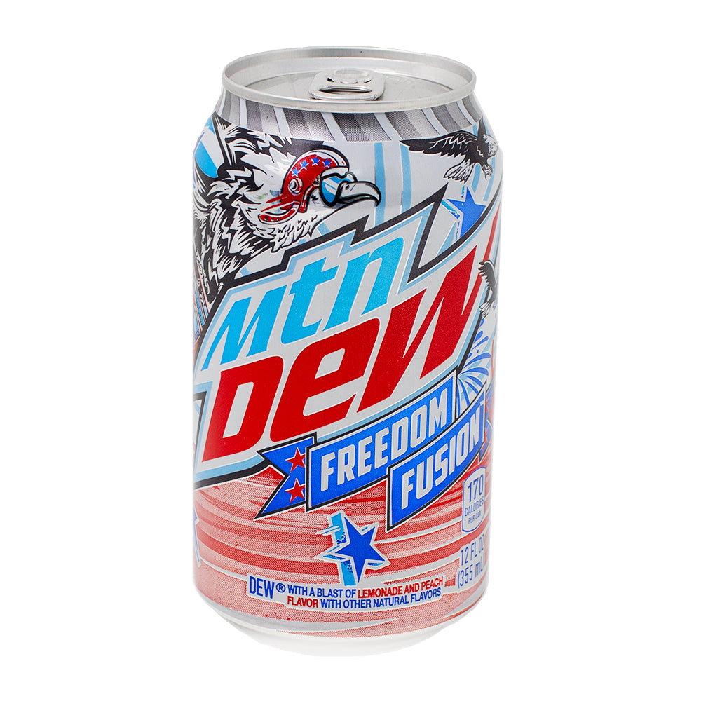 Mountain Dew Freedom Fusion Soda - 355mL