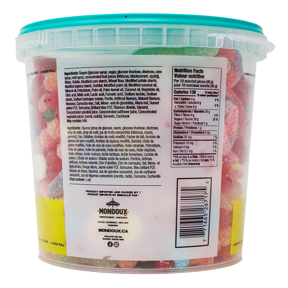 Sweet Sixteen Original - 1.75kg Nutrition Facts Ingredients