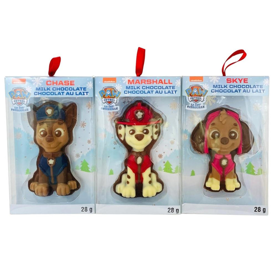 Paw Patrol Milk Chocolate Ornament - 28g