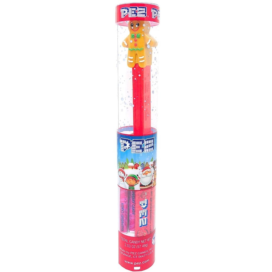 Christmas Pez Christmas Tube Gingerbread Man