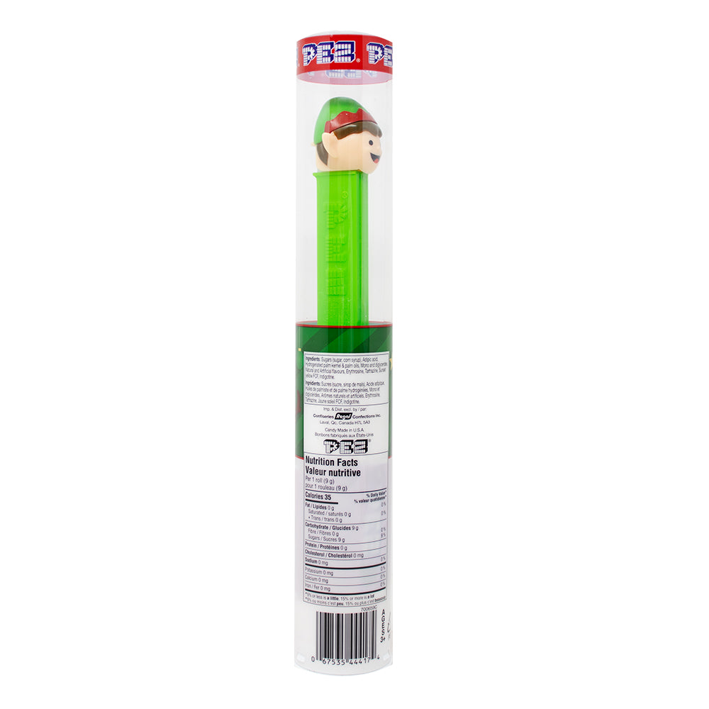 PEZ - Christmas Elf -59g - PEZ Dispensers - PEZ Candy Nutrition Facts Ingredients