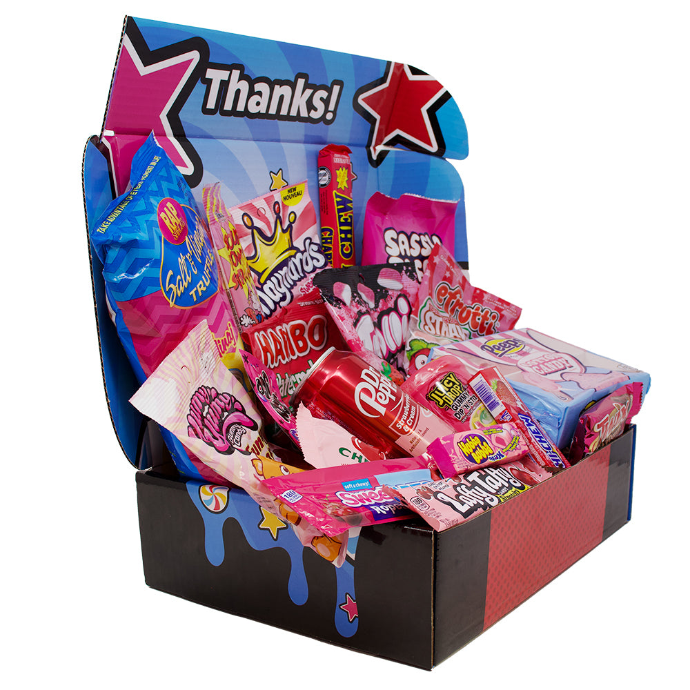 Tickled Pink Candy Fun Box