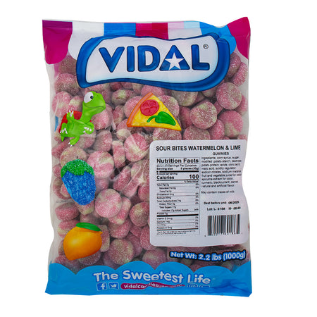 Vidal Sour Bites Watermelon & Lime - 2.2lb