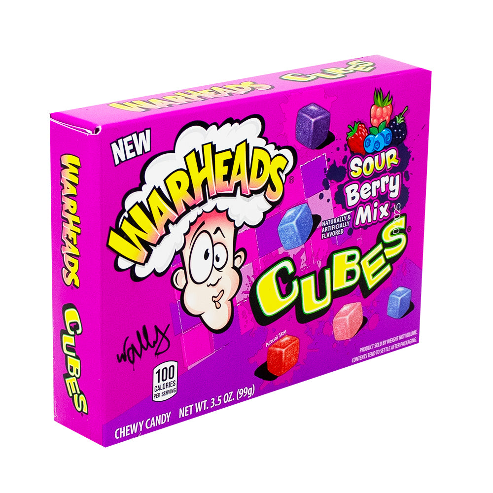 Warheads Theatre Box Berry Cubes - 99g