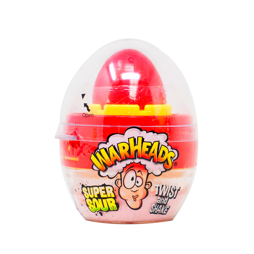 Warheads Super Sour Twist & Shake Egg (UK) - 18g - Sour Candy - British Candy