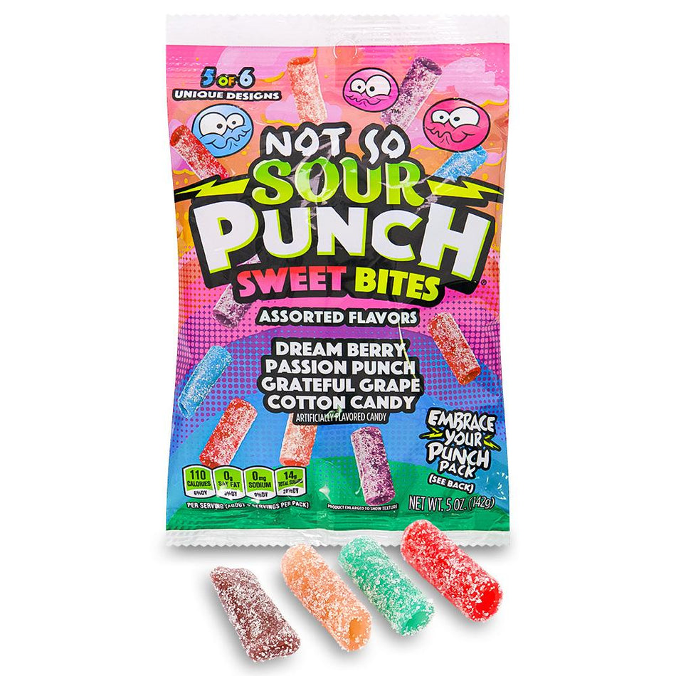 Sour Punch Straws-Grape Candy-Sour Candy