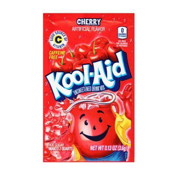 Gluten Free - Kool Aid - Kool Aid Flavors - Cherry Kool Aid