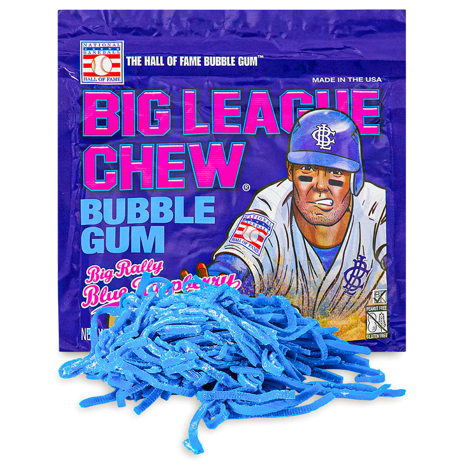 Big League Chew Blue Raspberry, Big League Chew Blue Raspberry, candy aficionado, gum guru, gum game, bubble gum bliss, flavor explosion, taste buds