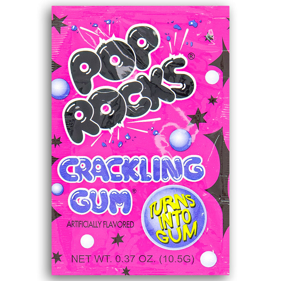 Pop Rocks Bubble Gum Popping Candy Front, pop rocks, pop rocks candy, pop rocks gum, pop rocks bubble gum